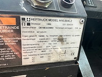 1999 hyster h16.00 vorkheftruck - afbeelding 11 van  27