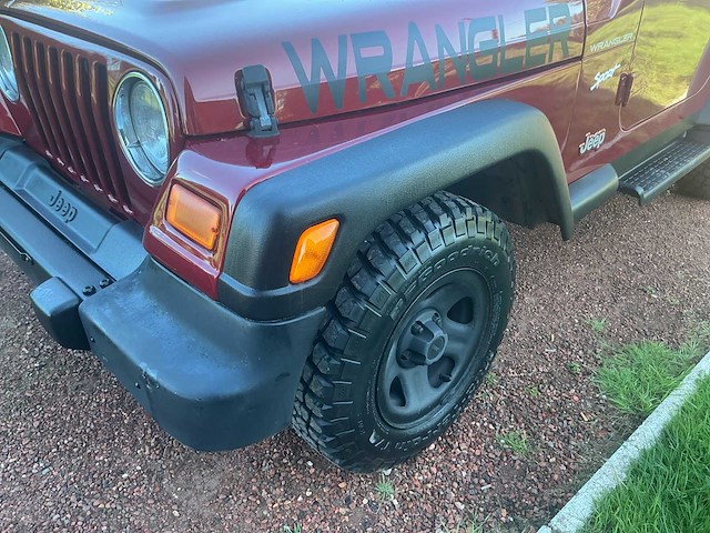 1999 jeep wrangler lichte vracht - afbeelding 5 van  41