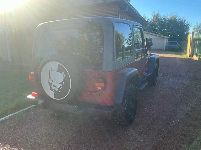 1999 jeep wrangler lichte vracht - afbeelding 34 van  41