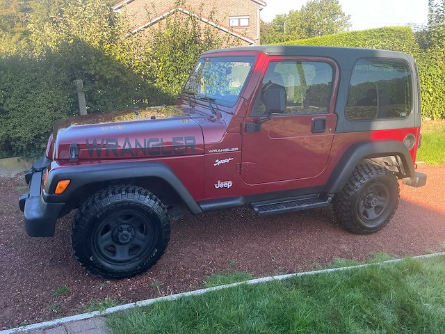 1999 jeep wrangler lichte vracht - afbeelding 39 van  41