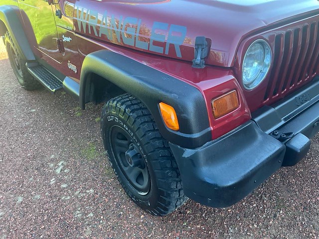 1999 jeep wrangler lichte vracht - afbeelding 2 van  7