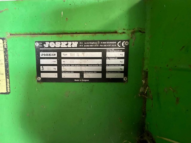 1999 joskin 1900dl joskin - afbeelding 9 van  10