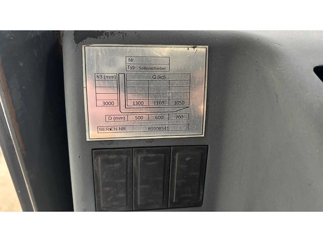 1999 jungheinrich vorkheftruck 1300kg electrisch - afbeelding 10 van  10