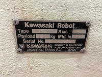 1999 kawasaki ux 120 industriële robot - afbeelding 7 van  23