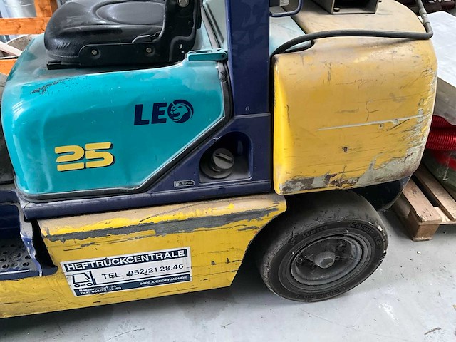 1999 komatsu fg25t12 vorkheftruck - afbeelding 8 van  18