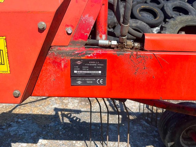 1999 kuhn ga 6000 endaineur - afbeelding 7 van  15