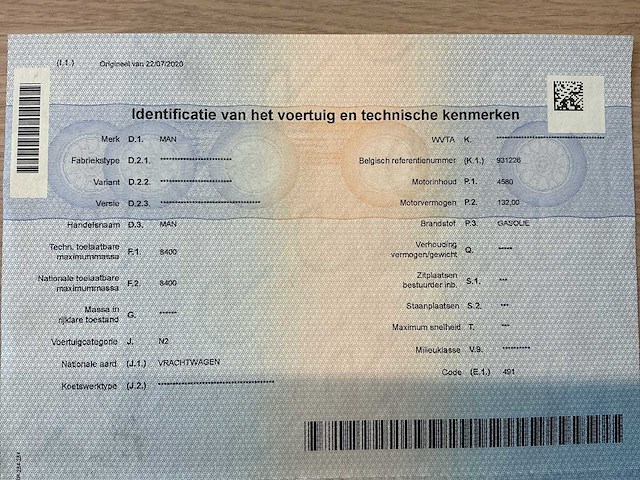 1999 man l84f vrachtwagen - afbeelding 16 van  31