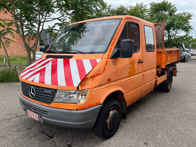 1999 mercedes-benz sprinter 412 kipper - afbeelding 1 van  54