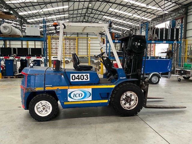 1999 mitsubishi fd40 vorkheftruck - afbeelding 20 van  23