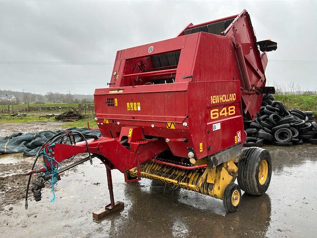 1999 new holland 648 bale baler - afbeelding 8 van  17