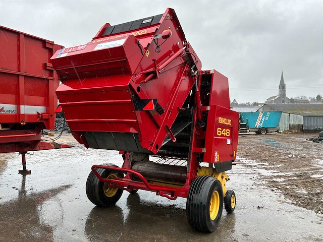 1999 new holland 648 bale baler - afbeelding 10 van  17