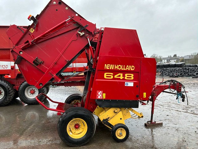 1999 new holland 648 bale baler - afbeelding 11 van  17