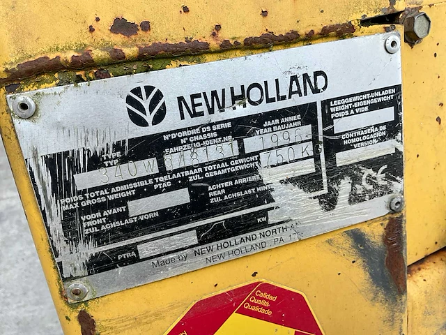 1999 new holland fx28 hennep-oogstmachine - afbeelding 43 van  44