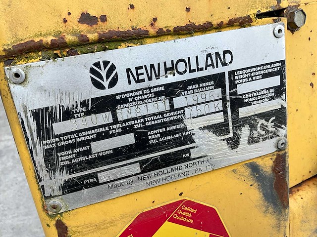 1999 new holland fx28 hennep-oogstmachine - afbeelding 37 van  44