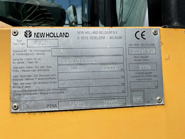 1999 new holland fx28 hennep-oogstmachine - afbeelding 43 van  44