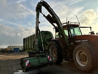 1999 new holland m135 landbouwtractor + maaiarm + laadbakaanhangwagen - afbeelding 11 van  18
