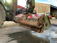 1999 new holland m135 landbouwtractor + maaiarm + laadbakaanhangwagen - afbeelding 12 van  18