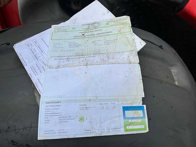 1999 new holland tl90 vierwielaangedreven landbouwtractor - afbeelding 9 van  26