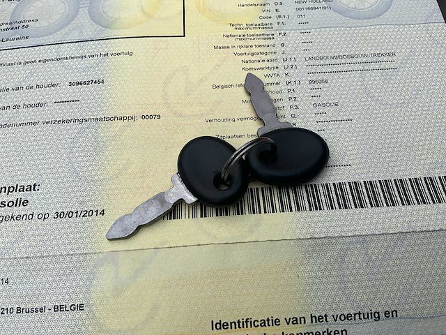 1999 new holland tl90 vierwielaangedreven landbouwtractor - afbeelding 12 van  26