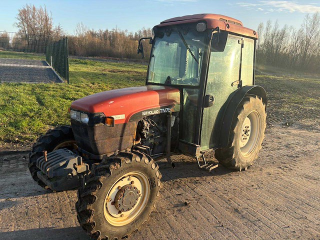 1999 new holland tn75f4rm bosbouwtractor - afbeelding 9 van  15