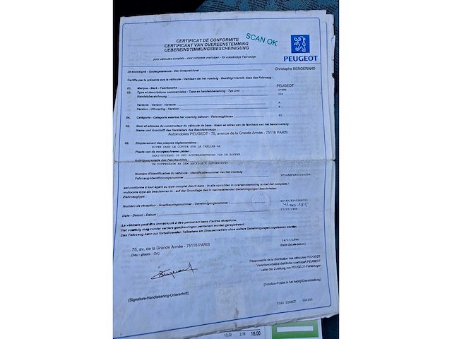 1999 peugeot 206 personenauto - afbeelding 16 van  23