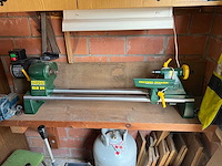 1999 record power clo 24x12 houtdraaibank - afbeelding 1 van  2