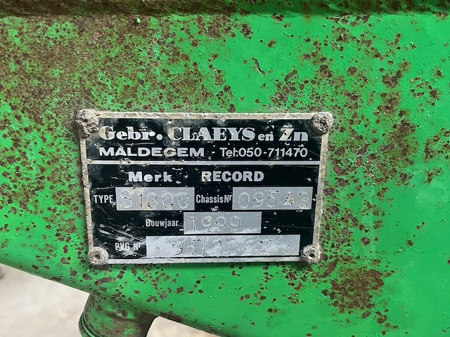 1999 record s1800 silagewagen mtm 16350kg - afbeelding 21 van  34