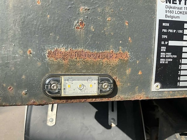 1999 rohr anh.platform aanhangwagen voor vrachtwagens - afbeelding 17 van  37