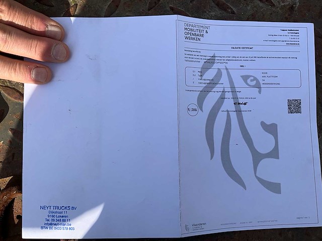 1999 rohr anh.platform aanhangwagen voor vrachtwagens - afbeelding 27 van  37