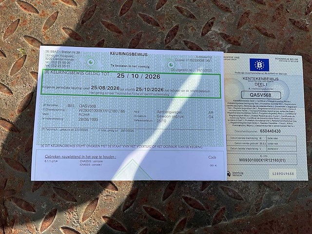 1999 rohr anh.platform aanhangwagen voor vrachtwagens - afbeelding 29 van  37