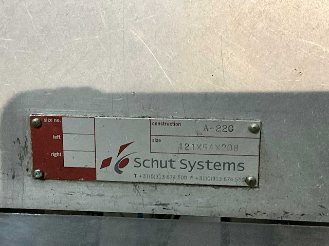 1999 schut systems econoseal spartan kartoneringsmachine - afbeelding 9 van  21