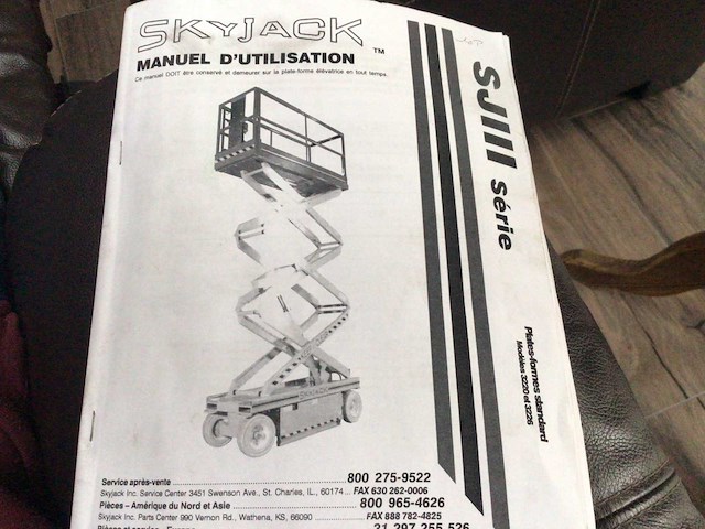 1999 skyjack 3220 luchtwerkplatform - afbeelding 4 van  12