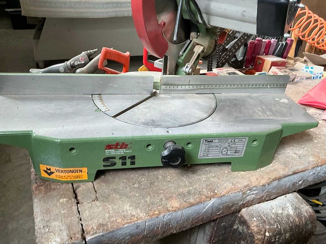 1999 stb s11 afkortcirkelzaagmachine - afbeelding 3 van  5
