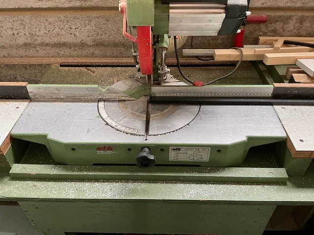 1999 stb s11 afkortcirkelzaagmachine - afbeelding 4 van  6