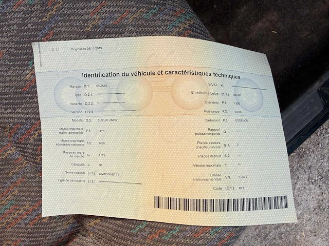 1999 suzuki sj samurai auto - afbeelding 8 van  17