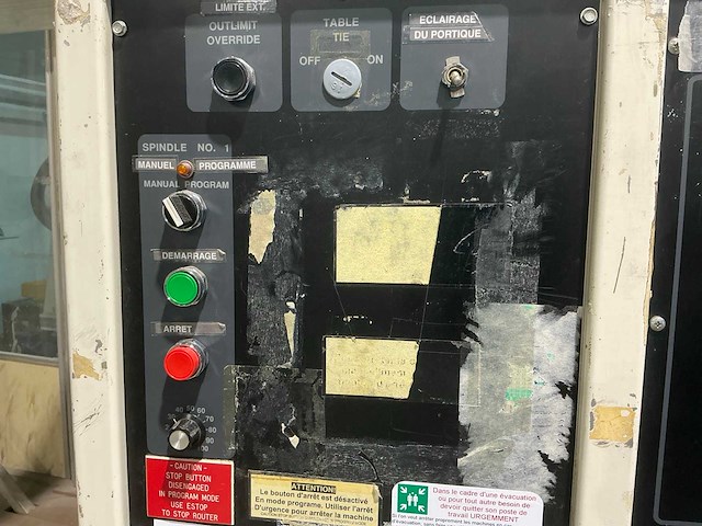 1999 thermwood c67dt 5-assige bewerkingscentra - afbeelding 6 van  14