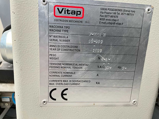 1999 vitap forma r drevelboormachine / rijboormachine - afbeelding 5 van  21