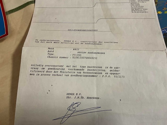 1999 waco aanhangwagen - afbeelding 15 van  24