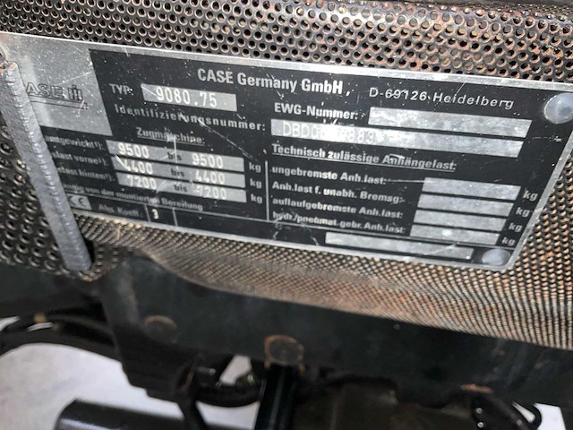 1999 zaai ih cs 150 4wd landbouwtractor - afbeelding 17 van  27