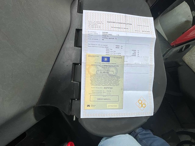 1999 zaai ih cs 150 4wd landbouwtractor - afbeelding 19 van  27