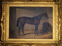 19e-eeuws engels olieverfschilderij op doek the... - afbeelding 3 van  4