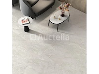 19m² tm-zilver 30x60 rectificeerd, marmeren effect, vloer en muur, nieuw verpakt - afbeelding 2 van  2