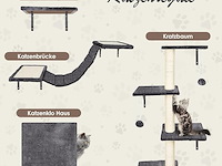 19x krabpaal + wand klimelementen katten - afbeelding 2 van  5