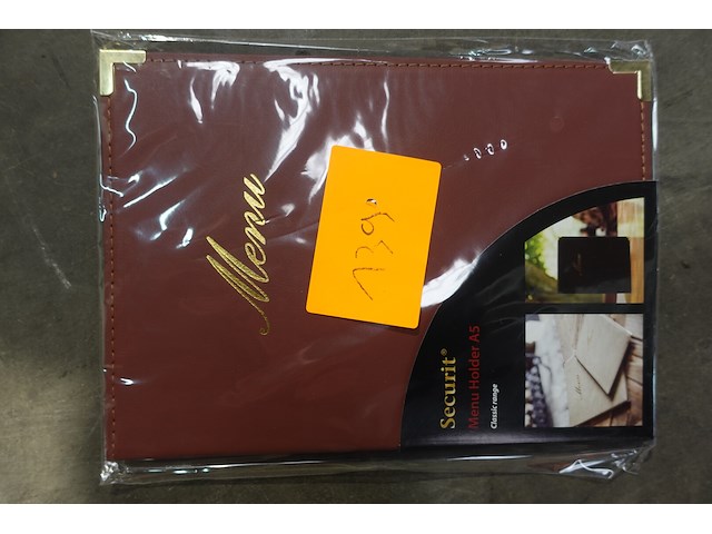 19x menukaart houder a5 securit - afbeelding 1 van  2
