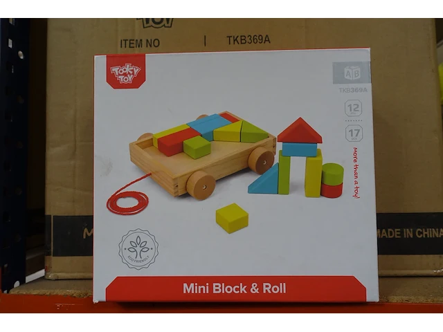 19x mini block & roll tooky toy - afbeelding 1 van  2