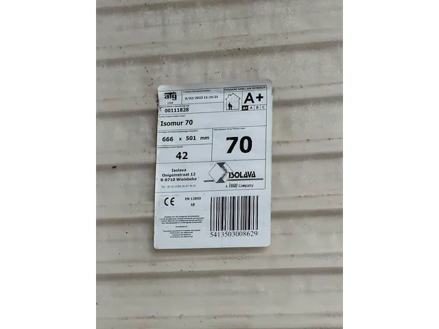 19x pallet isolava blokken - afbeelding 1 van  2