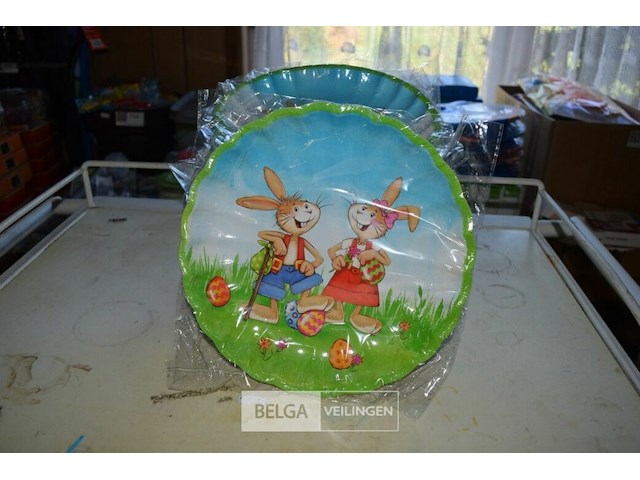 19x2st kartonnen paasbordjes - afbeelding 1 van  2