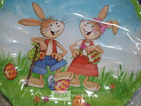 19x2st kartonnen paasbordjes - afbeelding 2 van  2