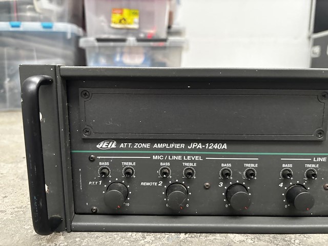 1x 100v versterker jeil jpa-1240a - afbeelding 2 van  3