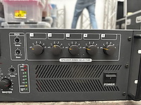 1x 100v versterker monacor pa-5480 - afbeelding 3 van  3